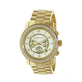 Michael Kors Runway Gold Dial Gold Steel Strap Watch for Women - MK5575 Authentic Buy Shop Now