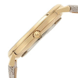 Michael Kors Pyper Quartz Silver Dial White Leather Strap Watch For Women - MK2858 Authentic Buy Shop Now