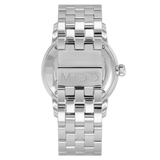 Mido Baroncelli II Automatic White Dial Silver Steel Strap Watch For Men - M8600.4.26.1 Authentic Buy Shop Now