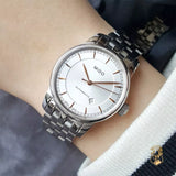Mido Baroncelli III Automatic Silver Dial Silver Steel Strap Watch For Women - M7600.4.10.1 Authentic Buy Shop Now