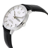 Mido Comander II Automatic Chronometer Silver Dial Black Leather Strap Watch For Men - M021.431.16.031.00 Authentic Buy Shop Now