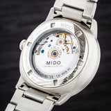 Mido Commander II Automatic Chronometer Silver Dial Silver Steel Strap Watch For Men - M021.431.11.031.00 Authentic Buy Shop Now