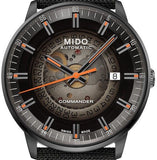 Mido Commander Automatic Gradient Black Dial Black Nylon Strap Watch For Men - M021.407.37.411.00 Authentic Buy Shop Now