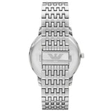 Emporio Armani Minimalist Green Dial Silver Steel Strap Watch for Men - AR11644 Authentic Buy Shop Now