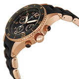 Marc Jacobs Rock Chronograph Black Dial Black Silicone Strap Watch for Women - MBM2553 Authentic Buy Shop Now