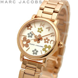 Marc Jacobs Classic White Dial Rose Gold Steel Strap Watch for Women - MJ3582 Authentic Buy Shop Now
