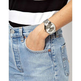 Michael Kors Slim Runway Silver Dial Silver Stainless Steel Strap Watch for Women - MK3178 Authentic Buy Shop Now