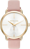 Michael Kors Portia Quartz White Dial Pink Leather Strap Watch For Women - MK2659 Authentic Buy Shop Now
