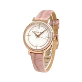 Michael Kors Cinthia Mother of Pearl Dial Pink Leather Strap Watch for Women - MK2663 Authentic Buy Shop Now