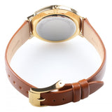 Michael Kors Pyper Quartz Silver Dial Brown Leather Watch For Women - MK2740 Authentic Buy Shop Now