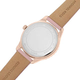 Michael Kors Layton Three-Hand White Dial Pink Leather Strap Watch for Women - MK2909 Authentic Buy Shop Now