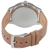 Michael Kors Layton Mother of Pearl White Dial Brown Leather Strap Watch For Women - MK2910 Authentic Buy Shop Now