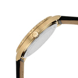 Michael Kors Layton Three Hand Mother of Pearl Black Dial Black Leather Strap Watch For Women - MK2911 Authentic Buy Shop Now