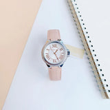 Michael Kors Camille Three-Hand Crystals White Dial Pink Leather Strap Watch for Women - MK2963 Authentic Buy Shop Now