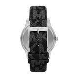 Michael Kors Tibby Chronograph Black Dial Black Leather Strap Watch For Women - MK2976 Authentic Buy Shop Now