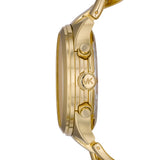 Michael Kors Runway Twist Gold Dial Gold Stainless Steel Strap Watch for Women - MK3131 Authentic Buy Shop Now