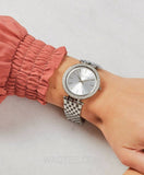 Michael Kors Darci Silver Dial Silver Stainless Steel Strap Watch for Women - MK3364 Authentic Buy Shop Now