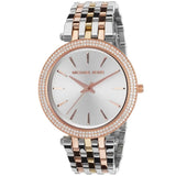 Michael Kors Darci Silver Dial Two Tone Stainless Steel Strap Watch for Women - MK3203 Authentic Buy Shop Now