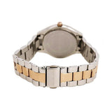 Michael Kors Slim Runway White Dial Two Tone Steel Strap Watch for Women - MK3204 Authentic Buy Shop Now