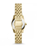 Michael Kors Lexington Quartz Silver Dial Gold Steel Strap Watch For Women - MK3229 Authentic Buy Shop Now