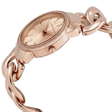 Michael Kors Nini Quartz Crystals Rose Gold Dial Rose Go Watch For Women - MK3236 Authentic Buy Shop Now
