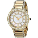 Michael Kors Kerry Mother of Pearl Dial Gold Steel Strap Watch for Women - MK3312 Authentic Buy Shop Now