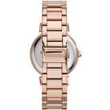 Michael Kors Catlin Black Dial Rose Gold Steel Strap Watch for Women - MK3339 Authentic Buy Shop Now