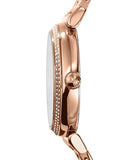 Michael Kors Catlin Quartz Rose Gold Dial Rose Gold Steel Strap Watch For Women - MK3412 Authentic Buy Shop Now