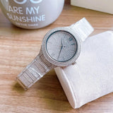 Michael Kors Kerry Crystal Pave Silver Dial Silver Steel Strap Watch For Women - MK3359 Authentic Buy Shop Now