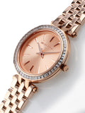 Michael Kors Darci Rose Gold Dial Rose Gold Stainless Steel Strap Watch for Women - MK3366 Authentic Buy Shop Now