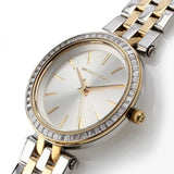Michael Kors Darci Silver Dial Two Tone Steel Strap Watch for Women - MK3405 Authentic Buy Shop Now