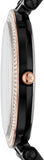 Michael Kors Darci Black Dial Black Steel Strap Watch for Women - MK3407 Authentic Buy Shop Now