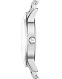 Michael Kors Hartman Quartz Silver Dial Silver Steel Strap Watch For Women - MK3489 Authentic Buy Shop Now