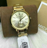 Michael Kors Jaryn Analog Quartz Gold Dial Gold Steel Strap Watch For Women - MK3500 Authentic Buy Shop Now