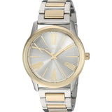 Michael Kors Hartman Quartz White Dial Two Tone Steel Strap Watch For Women - MK3521 Authentic Buy Shop Now