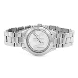 Michael Kors Mini Slim Runway Silver Dial Silver Steel Strap Watch for Women - MK3548 Authentic Buy Shop Now