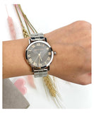 Michael Kors Norie Grey Dial Silver Stainless Steel Strap Watch for Women - MK3559 Authentic Buy Shop Now