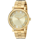 Michael Kors Jaryn Analog Quartz Gold Dial Gold Steel Strap Watch For Women - MK3500 Authentic Buy Shop Now