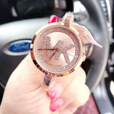 Michael Kors Blakley Crystals Rose Gold Dial Rose Gold Steel Strap Watch for Women - MK3631 Authentic Buy Shop Now