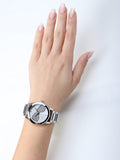 Michael Kors Harman Analog Silver Dial Silver Steel Strap Watch For Women - MK3672 Authentic Buy Shop Now