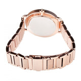 Michael Kors Portia Quartz Silver Dial Rose Gold Steel Strap Watch For Women - MK3887 Authentic Buy Shop Now