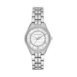 Michael Kors Lauryn Mother of Pearl Dial Silver Steel Strap Watch for Women - MK3900 Authentic Buy Shop Now