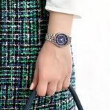 Michael Kors Lauryn Quartz Blue Dial Two Tone Steel Strap Watch For Women - MK3929 Authentic Buy Shop Now