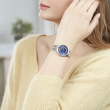 Michael Kors Lauryn Quartz Blue Dial Two Tone Steel Strap Watch For Women - MK3929 Authentic Buy Shop Now