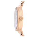 Michael Kors Sofie Analog Quartz Blue Dial Rose Gold Steel Strap Watch For Women - MK3971 Authentic Buy Shop Now