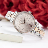 Michael Kors Sofie Quartz Rose Gold Dial Two Tone Steel Strap Watch For Women - MK3972 Authentic Buy Shop Now