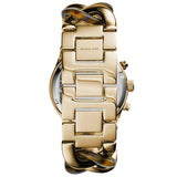Michael Kors Runway Gold Dial Two Tone Steel Strap Watch for Women - MK4222 Authentic Buy Shop Now