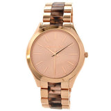 Michael Kors Runway Rose Gold Dial Two Tone Steel Strap Watch for Women - MK4301 Authentic Buy Shop Now