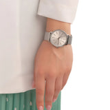 Michael Kors Pyper Quartz White Dial Silver Mesh Strap Watch for Women - MK4338 Authentic Buy Shop Now