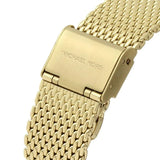 Michael Kors Pyper Quartz Gold Dial Gold Mesh Strap Watch For Women - MK4339 Authentic Buy Shop Now